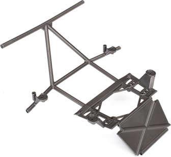 Actual product image Traxxas Tube chassis, center section, front