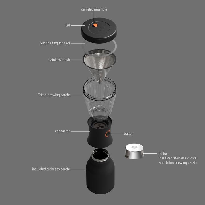 Produktbild Asobu Cold Brew Coffee (1 l)