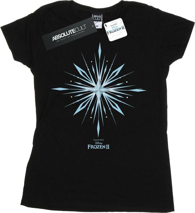 Immagine prodotto Disney Frozen 2 Elsa Signature Snowflake Maglietta Donna (L)