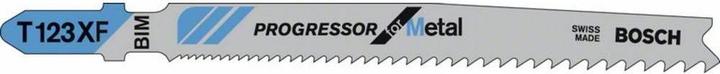 Image du produit Bosch Professional Zubehör Lame de scie sauteuse PRO Metal thick and thin T123XF, 100 mm, 25 pcs.