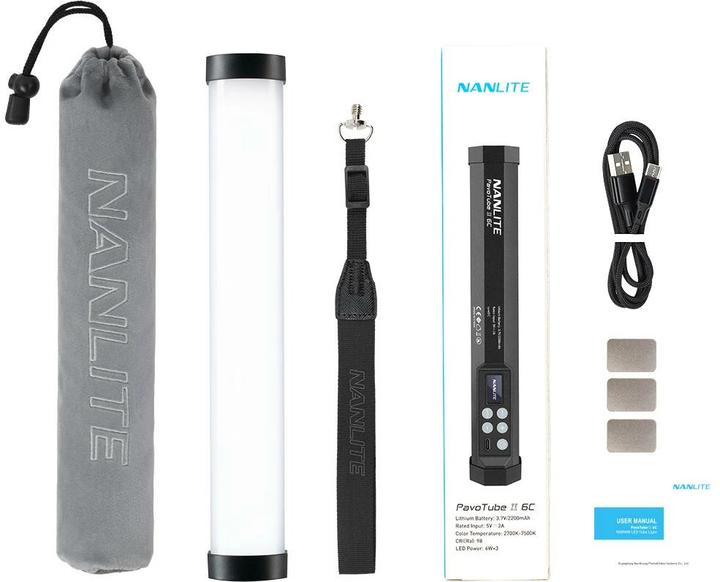 Actual product image Nanlite PavoTube II 6C RGB (Rod light)