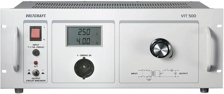 Immagine prodotto Voltcraft Trasformatore di isolamento da laboratorio regolabile VIT 500 1 -
