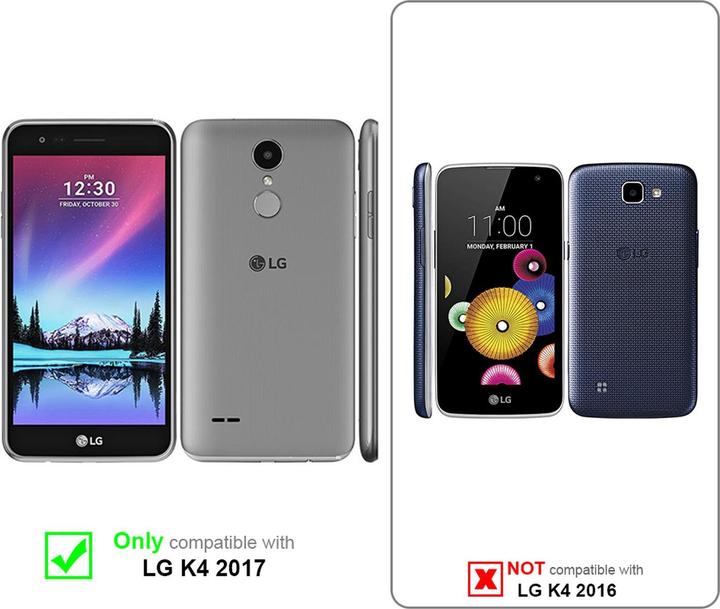 Produktbild Cadorabo Book Invisible Magnet Cover (LG K4)