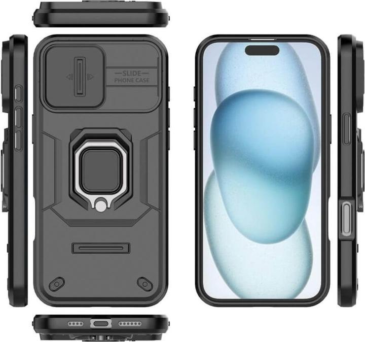Image du produit Cover-Discount iPhone 16 Plus - Armor Case avec kickstand (Apple iPhone 16 Plus)