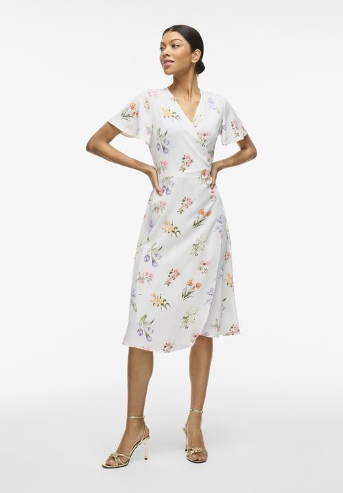 Image du produit Vila Kurzärmeliges Wickelkleid (40)