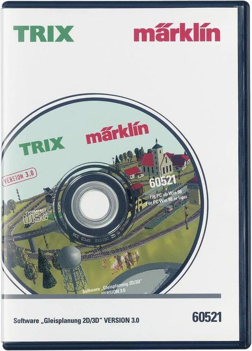 Actual product image Märklin 60521 Universal Trackplansoft