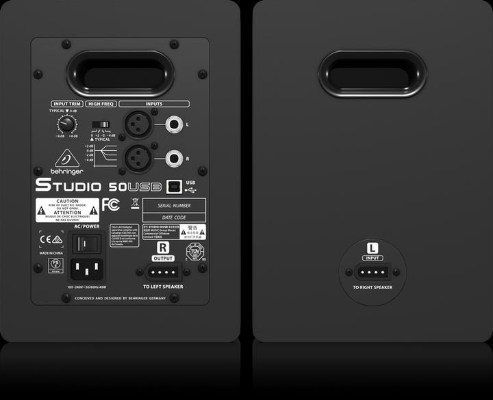 Productafbeelding Behringer Studio 50USB (Passief, Actief, Paar, 1x 150 W)