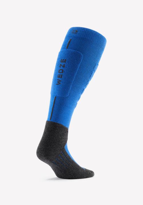 Image du produit Wedze Chaussettes de ski Chaussettes de snowboard adultes - 100 bleu/noir (39, 42)