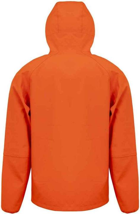 Actual product image Result Mens Hooded 3 Layer Printable Soft Shell Jacket (4XL)