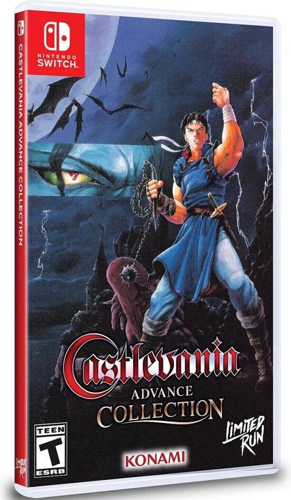 Actual product image Limited Run Castlevania Advance Coll. SWITCH US DraculaX Cov Dracula X Cover (Switch, Switch Lite, Switch OLED, EN)