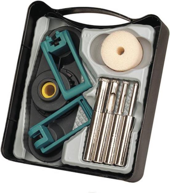 Produktbild wolfcraft Bohrkronen-Set, diamantbestreut „Ceramic“, Ø 5–10 mm, 5-tlg. (10 mm)