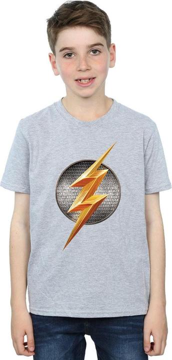 Image du produit - T-shirt JUSTICE LEAGUE MOVIE FLASH EMBLEM - Garçon (140, 146)