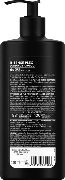 Produktbild Syoss Intense Plex (440 ml, Flüssiges Shampoo)