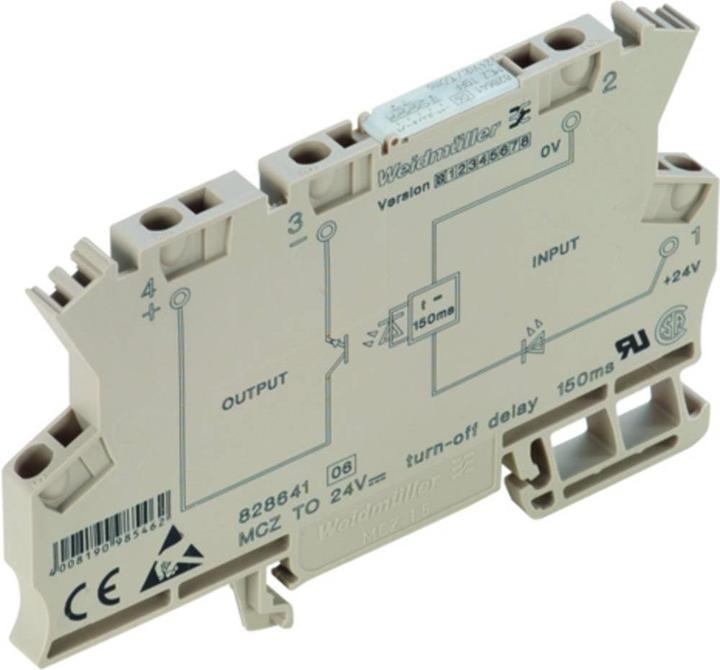 Actual product image Weidmüller Time relay monofunctional 24 V/DC 10 pcs.