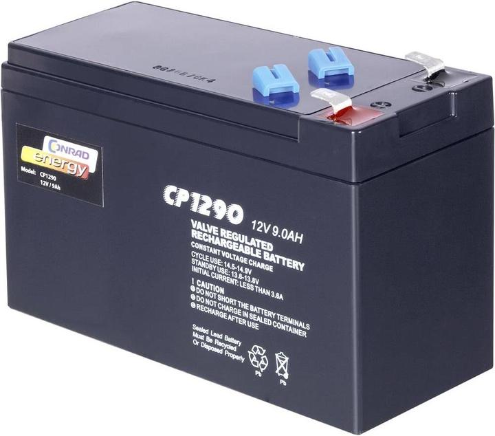 Produktbild Conrad energy Bleiakku 12 V 9 Ah energy 12 V