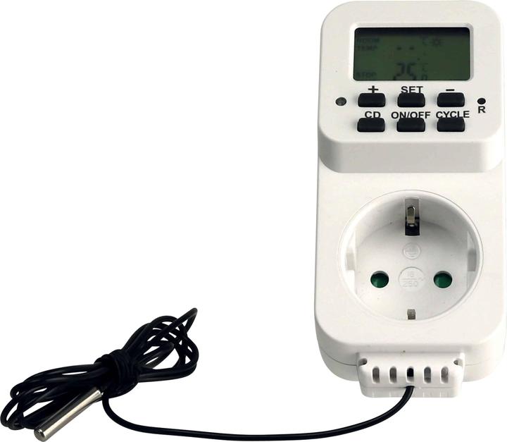 Actual product image Dayhome Socket thermostat TGE-32B, white