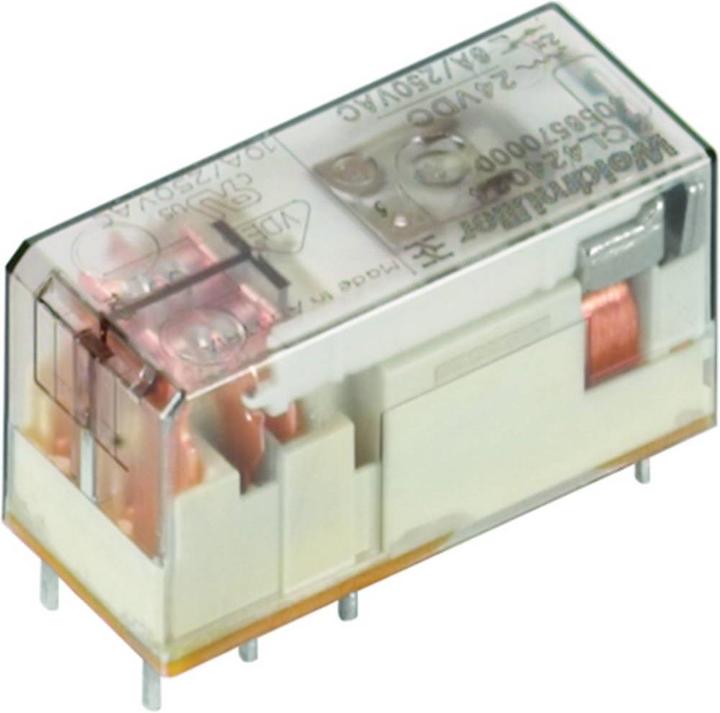 Immagine prodotto Weidmüller Relè plug-in 24 V/DC 8 A 2 commutazioni