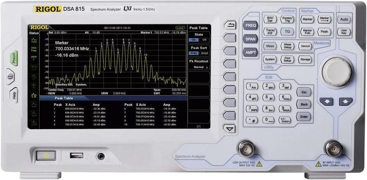 Produktbild Rigol DSA815-TG Spektrum-Analysator mit Tracki (Analysator)