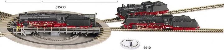 Actual product image Fleischmann H0 turntable extension 6153 (Track H0)