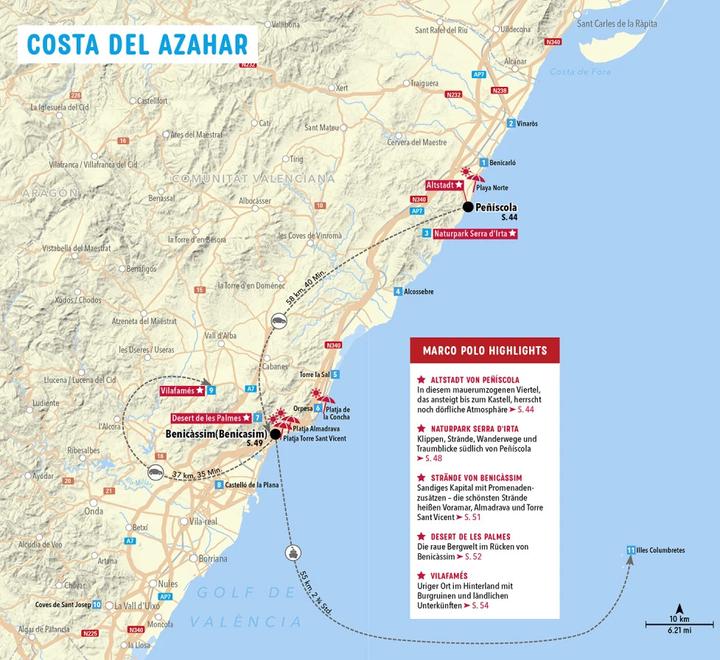 Actual product image Reiseführer Costa Blanca, Costa del Azahar, Valencia Costa Cálida (German, Andreas Drouve, Fabian von Poser, 2022)