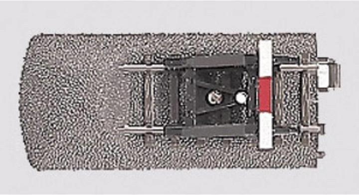 Actual product image Märklin H0 C-track (with ballast) 24977 (Track H0)