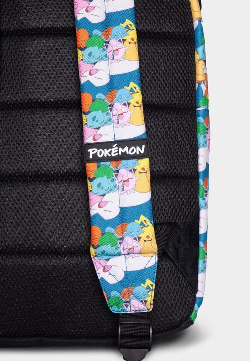 Produktbild Difuzed Pokemon Rucksack Starter Pokemon All over Print