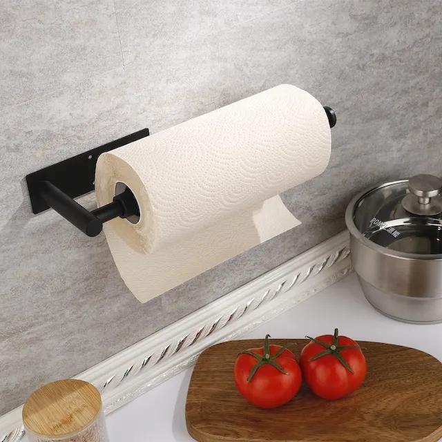 Image du produit Esmée Selbstklebende Küchenrollen Halterung Haushaltspapier Ständer mit Dämpfung
