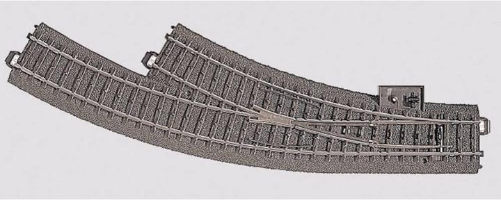 Image du produit Märklin H0 Voie C (avec ballast) 24672 (Piste H0)
