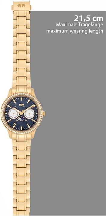 Immagine prodotto Multifunzioni Amidala in acciaio inossidabile e oro giallo - 34078 (Orologio da polso analogico, 38 mm)