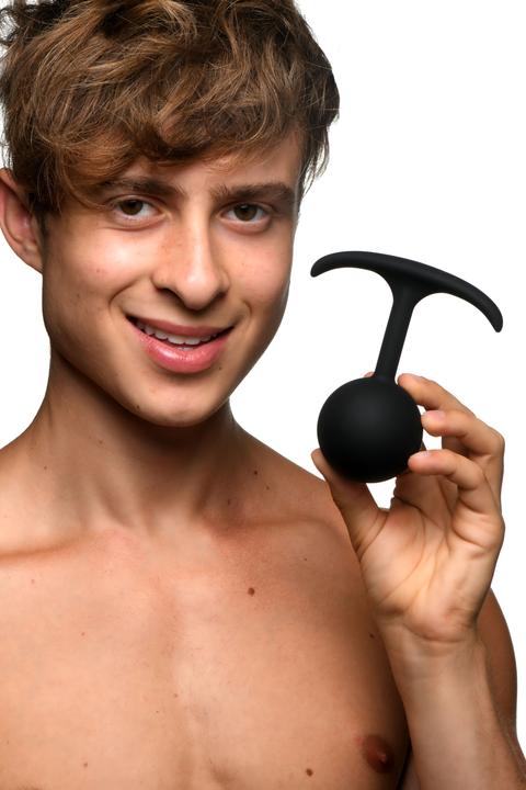 Actual product image Heavy Hitters Butt Plug /w Weight - Extra Large