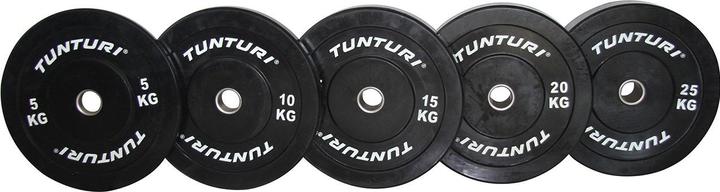 Produktbild Tunturi Bumper Plate Hantelscheiben 50 mm 10 kg (1 x 10 kg)