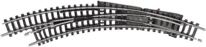 Actual product image MiniTrix N track T14956 curved turnout, li (Track N)