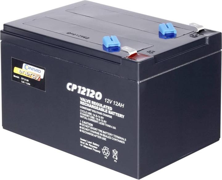 Conrad energy Bleiakku 12 V 12 Ah energy 12 (12 V, 12000 mAh)