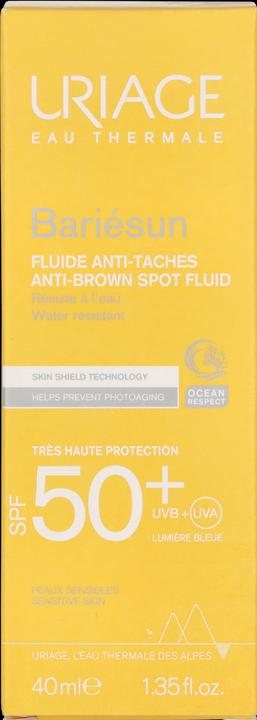Immagine prodotto Uriage Bariésun Fluido anti-macchie brune SPF 50+ (Crema solare viso, SPF 50, 40 ml, 0.04 g)