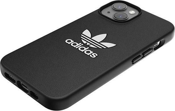 Immagine prodotto adidas OR Custodia Basic per iPhone 14 6.1" in pelle nera 50177 (Apple iPhone 14)