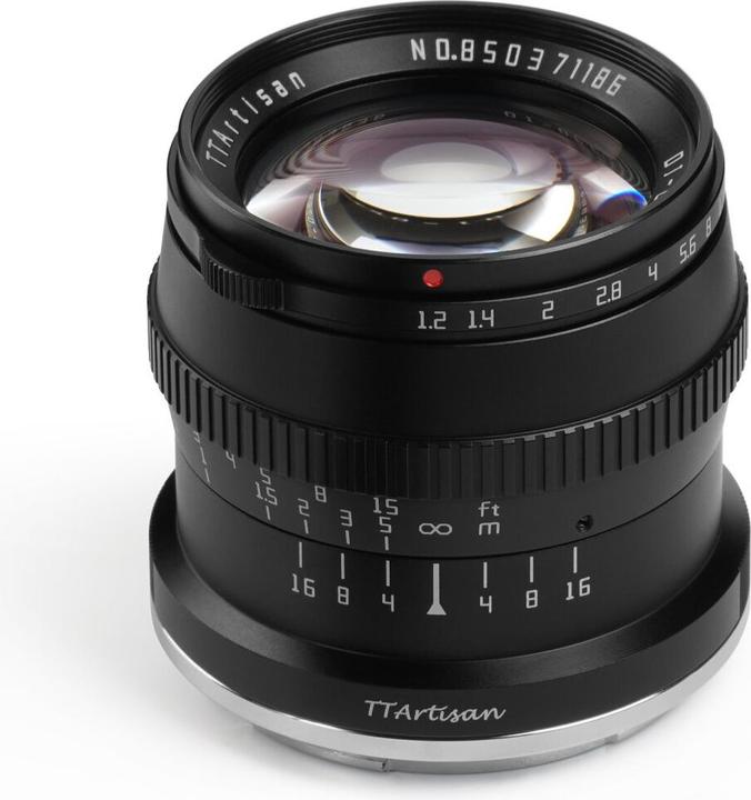 TTArtisan 50mm f1.2 per attacco M43 (APS-C) (Micro Four Thirds, Micro Four Thirds)