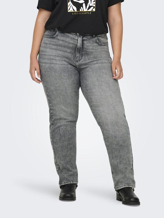Produktbild Only Gerade geschnitten Hohe Taille Jeans Straight-Fit jeans (W44/L30)