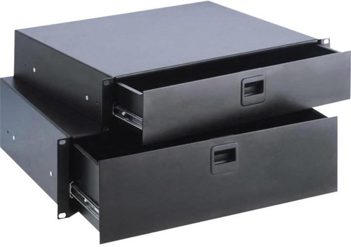 Actual product image Adam Hall 19 inch rack drawer 3 U 874 (Accessories)