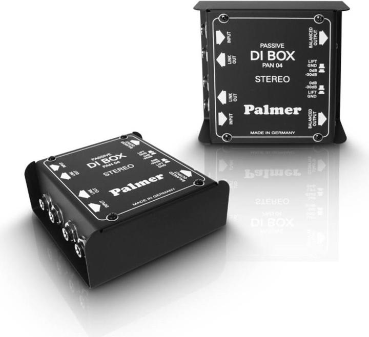 Palmer Audio Passive DI Box 2-Kanal Pro PAN (DI Box)