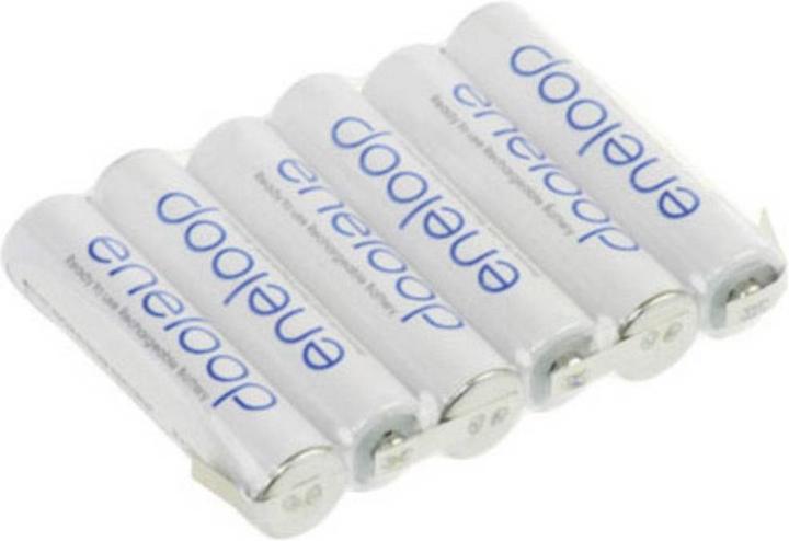 Panasonic Akkupack 6x Micro (AAA) U-Lötf (7.20 V, 750 mAh)