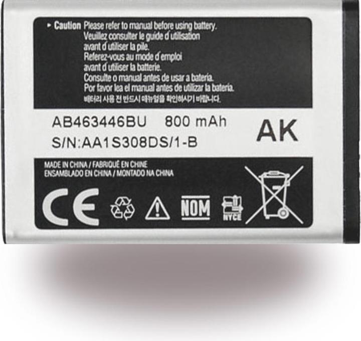 Image du produit Samsung AB463446BA Pile (Batterie, X300, X500)