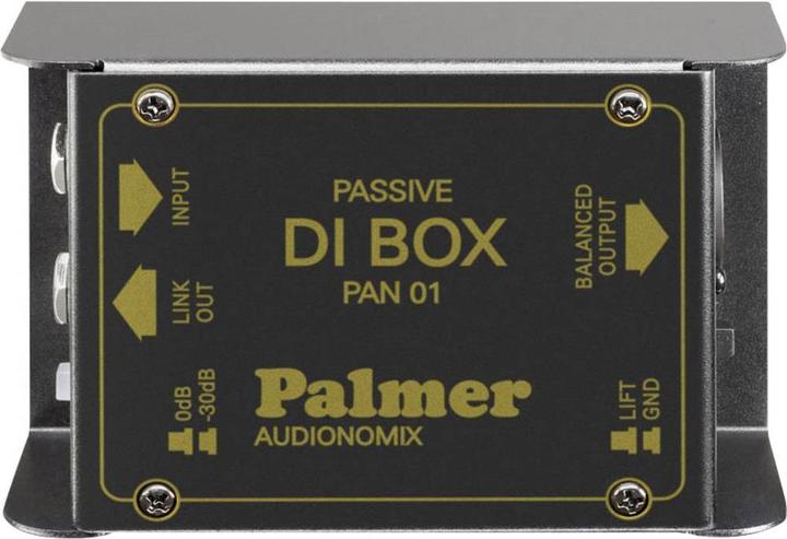 Actual product image Palmer Audio Passive DI Box 1-Channel Pro PAN (DI box)