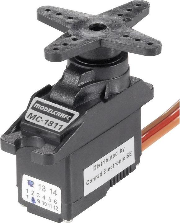 Produktbild Modelcraft Mini-Servo MC1811 Analog-Servo