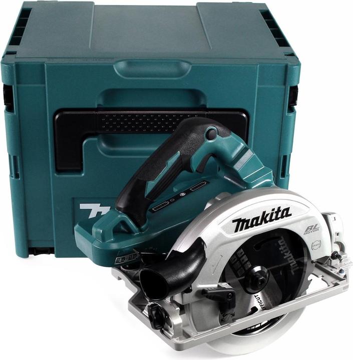 Actual product image Makita DHS 782 PM2J Battery Hand Circular Saw 36V (2x18V) 190 mm Brushless in Makpac + 2x 4,0 Ah Battery +