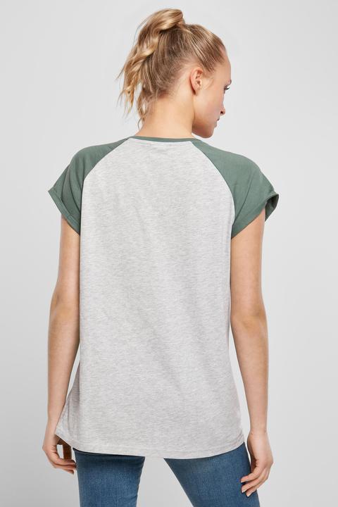 Actual product image Urban Classics Ladies Contrast Raglan Tee (5XL)