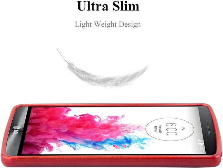 Image du produit Cadorabo Couverture TPU brossé (LG G3 Stylus)