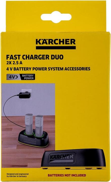 Image du produit Kärcher Chargeur rapide Duo Battery Power 4V