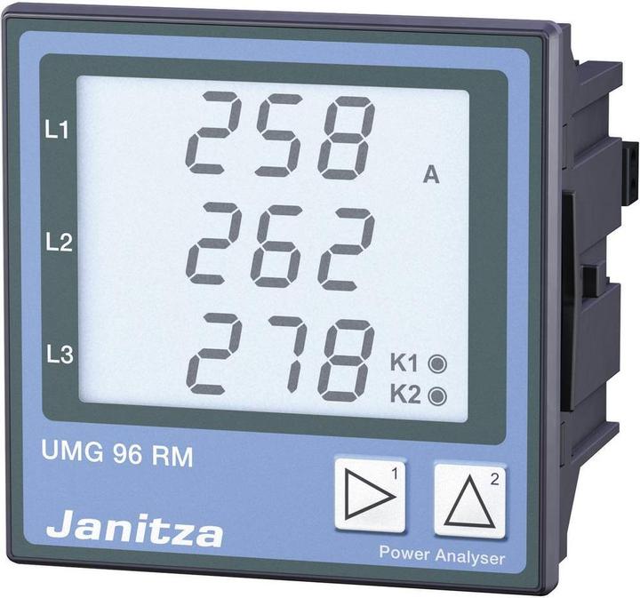 Immagine prodotto Janitza UMG96RM-E analizzatore di potenza a 6 canali UMG96RM (CAT III)
