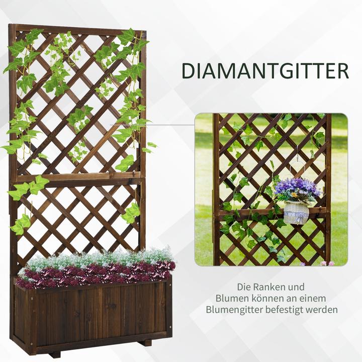 Actual product image Jamb Rosenbogen mit Pflanzkasten