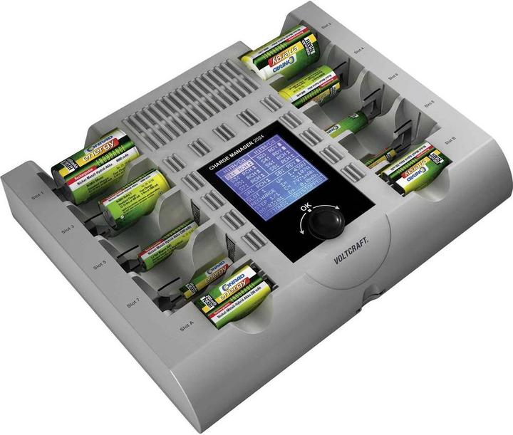 Produktbild Voltcraft Rundzellen-Ladegerät (AAA, 9V Block, AA, Ladegerät ohne Akku)
